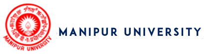 Manipur University logo